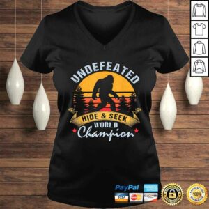 Vintage Undefeated Bigfoot Tee Hide and Seek World Champ TShirt 2