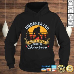 Vintage Undefeated Bigfoot Tee Hide and Seek World Champ TShirt 4