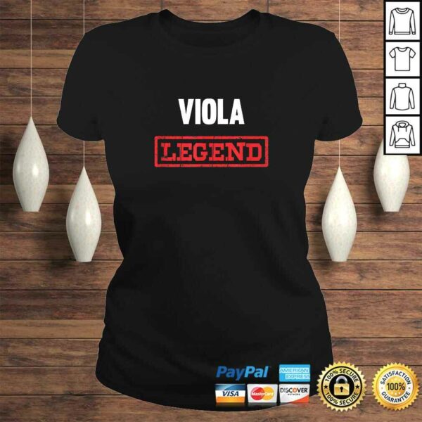 Viola Legend Shirt Musical Instrument Violist Gift TShirt