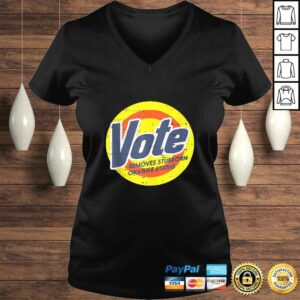 Vote Removes Stubborn Orange Stains Funny Anti Trump 2020 Shirt 1 Vote Removes Stubborn Orange Stains Funny Anti Trump 2020 Shirt 2
