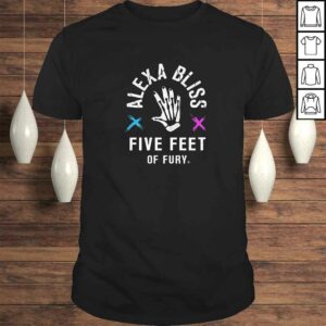 WWE Alexa Bliss 5 Feet Of Fury TShirt Gift WWE Alexa Bliss 5 Feet Of Fury TShirt Gift