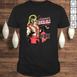 WWE Shawn Michaels HBK V-Neck T-Shirt WWE Shawn Michaels HBK V-Neck T-Shirt
