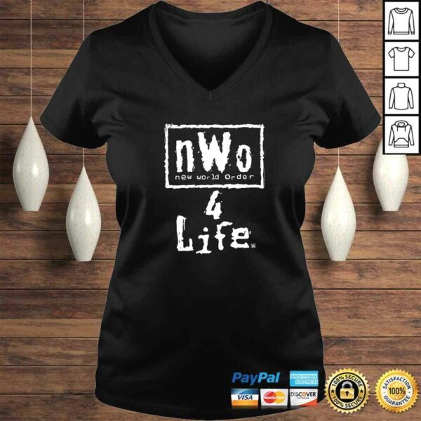 WWE nWo 4 Life V-Neck T-Shirt