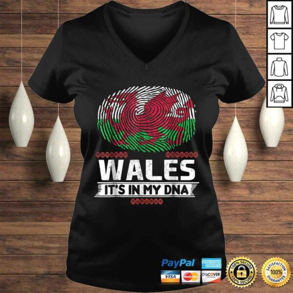 Wales ITS IN MY DNA Welsh Flag Shirt