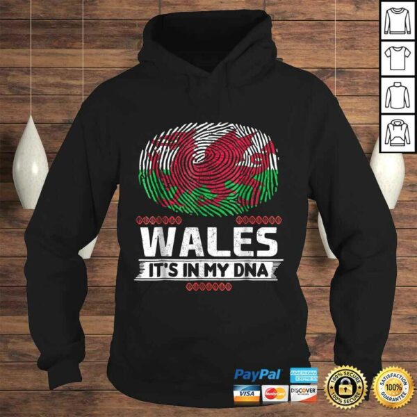 Wales ITS IN MY DNA Welsh Flag Shirt