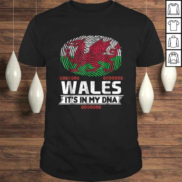 Wales IT’S IN MY DNA Welsh Flag TShirt