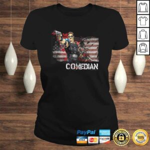 Watchmen Comedian Tee T-Shirt 2 Watchmen Comedian Tee T Shirt 3