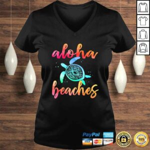 Watercolor Aloha Beaches Turtle Shirt Hawaiin Sea Turtles T-shirt 1 Watercolor Aloha Beaches Turtle Shirt Hawaiin Sea Turtles T shirt 2