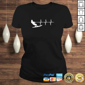 Waterski Heartbeat Novelty Shirt for Waterskiers 2 Waterski Heartbeat Novelty Shirt for Waterskiers 3