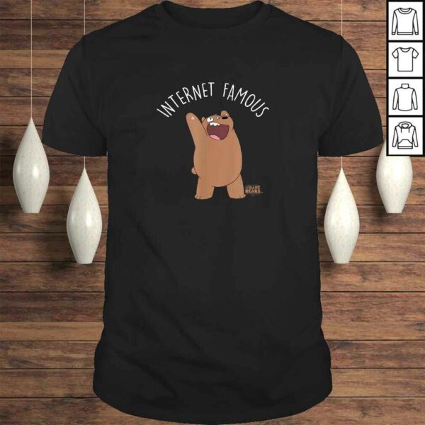 We Bare Bears Internet Famous TShirt