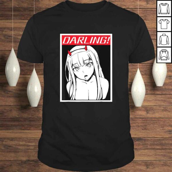 Welcome Home Senpai, Hentai, Ahegao Parody Shirt, My Darling