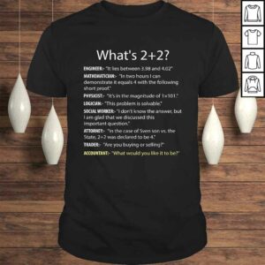 Whats 22 Funny CPA Accountant Accounting Shirt Tee Gift 1