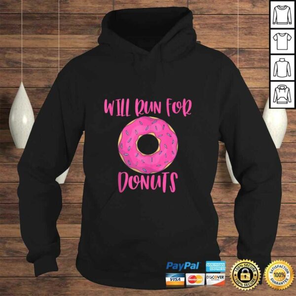 Will Run For Donuts Funny Doughnut Runner Gift Gift Top