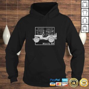 Willys MB Vintage Off Road Classic Vehicle WW2 Shirt 3 Willys MB Vintage Off Road Classic Vehicle WW2 Shirt 4