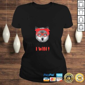 Wolf Rock Paper Scissors Throat Punch I Win T-shirt 2 Wolf Rock Paper Scissors Throat Punch I Win T shirt 3
