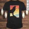 Wolf Shirt Retro Style Shirt