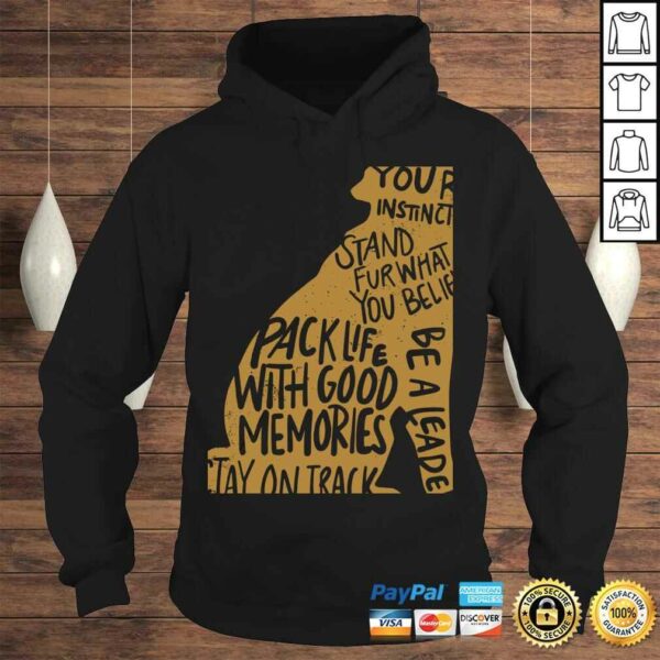 Wolf Wisdom Hoodie  Wolf Lovers Hooded SweaShirt