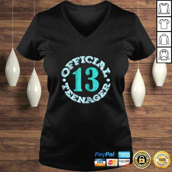 Womens 13th Birthday Shirt Girl – 13 Official Teenager Outfit