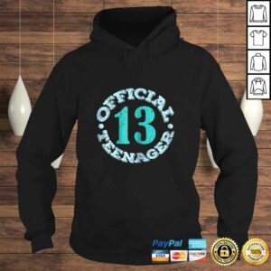 Womens 13th Birthday Shirt Girl - 13 Official Teenager Outfit 3 Womens 13th Birthday Shirt Girl 13 Official Teenager Outfit 4