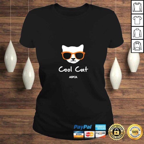 Womens ASPCA Cool Cat VNeck Tee T-Shirt