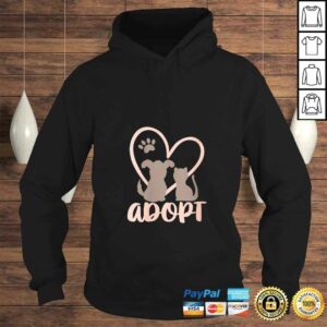 Womens Adopt Rescue Pet Owner Rescue Mom or Dad - Dog and CaTShirt 3 Womens Adopt Rescue Pet Owner Rescue Mom or Dad Dog and CaTShirt 4