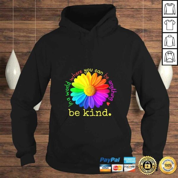 Womens Autism In A World Where You Can Be Anything Be Kind Shirt