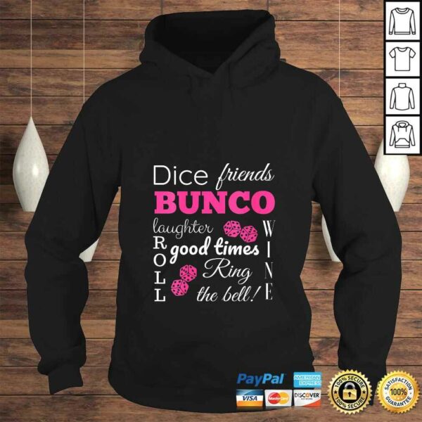 Womens Bunco Dice Good Times Gift Top