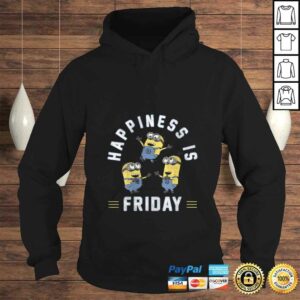 Womens Despicable Me Minions Happiness Is Friday Group ShoTShirt 3 Womens Despicable Me Minions Happiness Is Friday Group ShoTShirt 4
