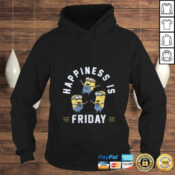 Womens Despicable Me Minions Happiness Is Friday Group ShoTShirt