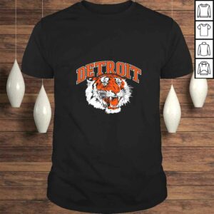 Womens Detroit Baseball Vintage Michigan Bengal Tiger Retro VNeck Shirt Womens Detroit Baseball Vintage Michigan Bengal Tiger Retro VNeck Shirt