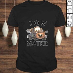 Womens Disney Pixar Cars Tow Mater Finish VNeck Gift Top Womens Disney Pixar Cars Tow Mater Finish VNeck Gift Top