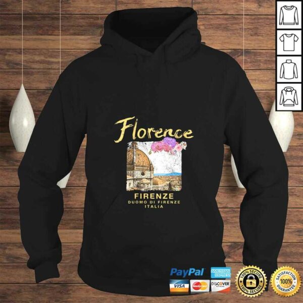 Womens Florence ITALY Duomo di Firenze Italian Vintage TShirt