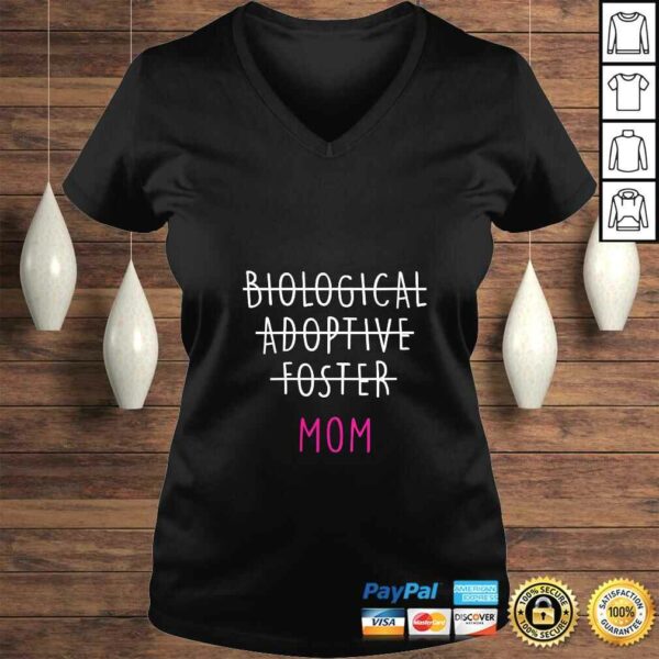 Womens Foster Mom Adoption Tee T-Shirt