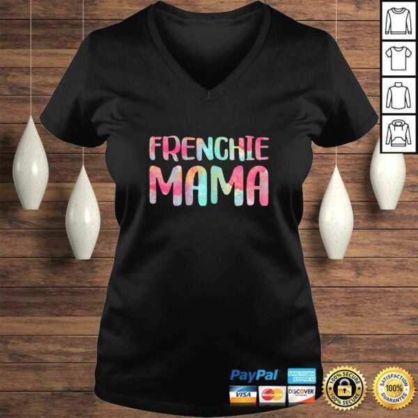 Womens Frenchie Mama Shirt Mother’s Day Gift Top