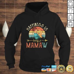 Womens Happiness is being a Mamaw Mother's Day Gift Grandma V-Neck T-Shirt 3 Womens Happiness is being a Mamaw Mothers Day Gift Grandma V Neck T Shirt 4