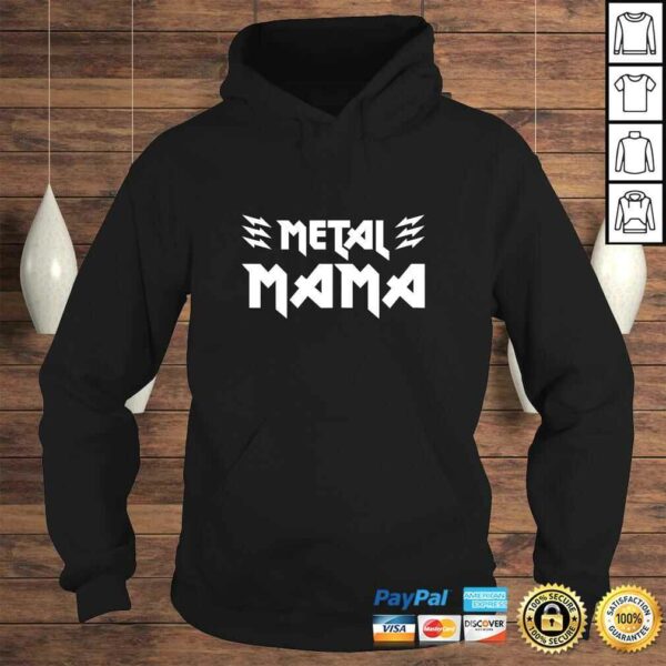 Womens Heavy Metal Mom Shirt Gift Tee Mothers Day Birth Mama TShirt