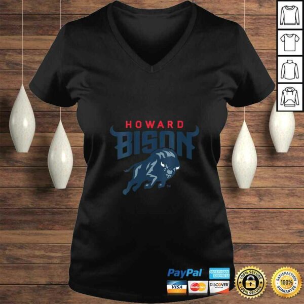 Womens Howard University Bison NCAA PPHOW01 T-shirt