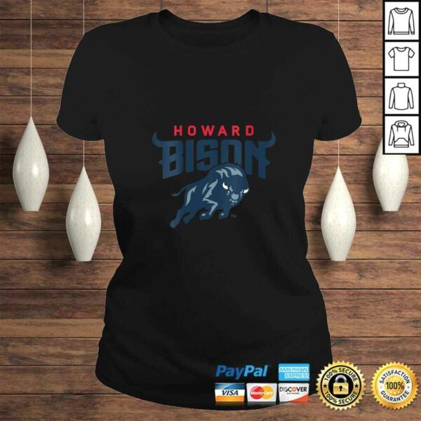 Womens Howard University Bison NCAA PPHOW01 T-shirt