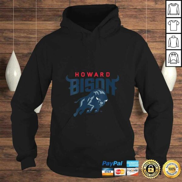 Womens Howard University Bison NCAA PPHOW01 T-shirt