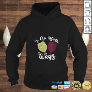Womens I Go Both Ways Red and White Wine Lover Funny Wino VNeck Gift Top 3 Womens I Go Both Ways Red and White Wine Lover Funny Wino VNeck Gift Top 4