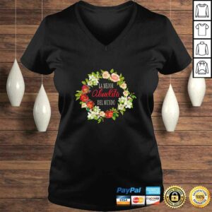Womens La Mejor Abuelita Del Mundo - Shirts in Spanish for women 1 Womens La Mejor Abuelita Del Mundo Shirts in Spanish for women 2