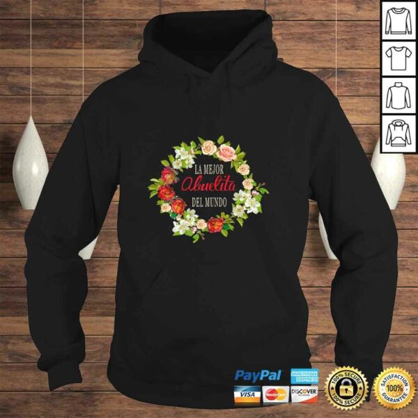 Womens La Mejor Abuelita Del Mundo – Shirts in Spanish for women