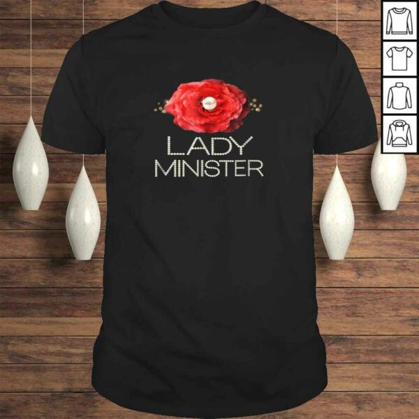 Women’s Lady Minister Female Pastor Shirt Christian Clergy