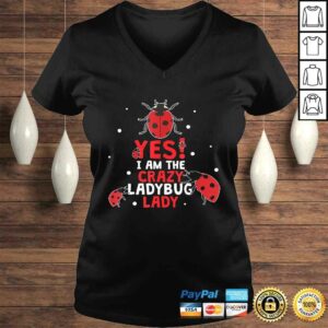 Womens Ladybug Shirt Crazy Ladybug Lady Dress Quote TShirt 1 Womens Ladybug Shirt Crazy Ladybug Lady Dress Quote TShirt 2