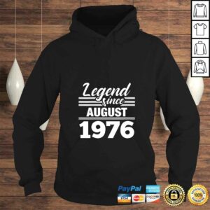 Womens Legend Since August 1976 - 44th Birthday 44 Year Old TShirt Gift 3 Womens Legend Since August 1976 44th Birthday 44 Year Old TShirt Gift 4
