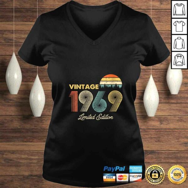 Womens Made in 1969 – Shirt – Vintage 1969 50th Birthday TShirt