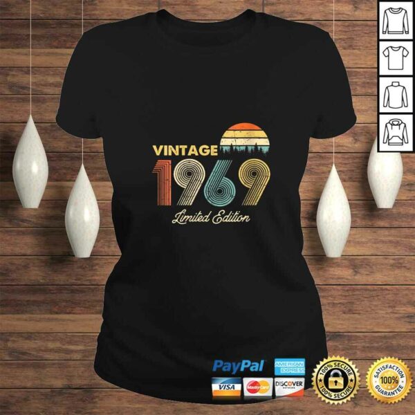 Womens Made in 1969 – Shirt – Vintage 1969 50th Birthday TShirt