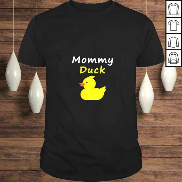 Womens Mommy Duck Rubber Duck Shirt