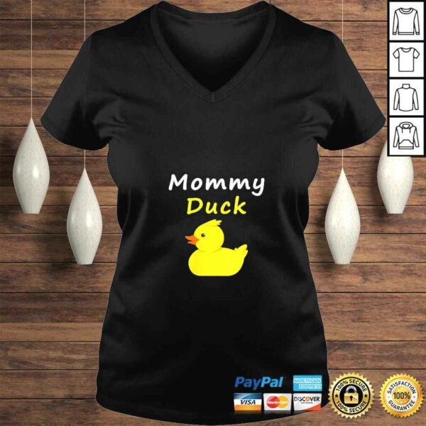 Womens Mommy Duck Rubber Duck Shirt