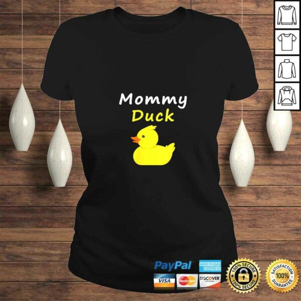 Womens Mommy Duck Rubber Duck Shirt